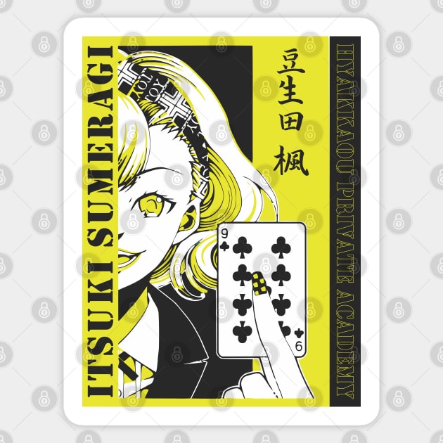 Itsuki Sumeragi Kakegurui Sticker by IKIGAISEKAI